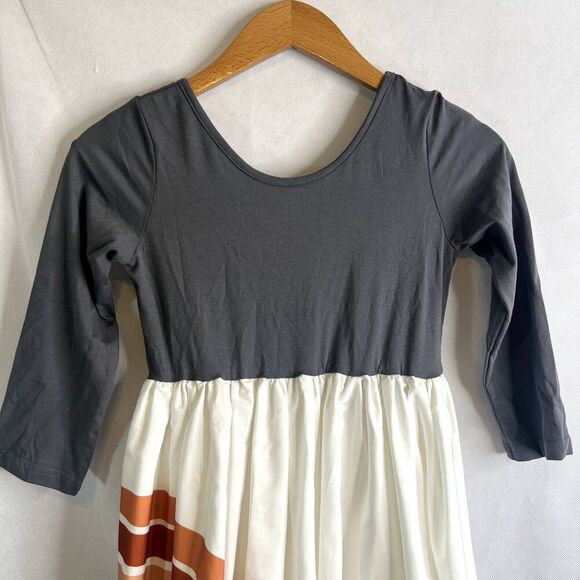 Oopsie Daisy NWT Hi Low Rainbow Swirl Boho Dress Girls Size 10 - Picture 8 of 15